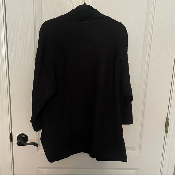 Hem & Thread Elegant Black Cardigan - Picture 4 of 5